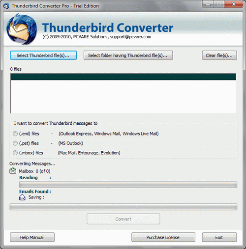 Thunderbird Converter to Outlook
