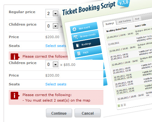 Ticket Booking System