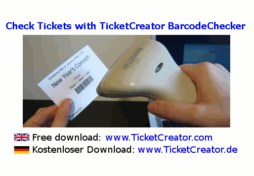 TicketCreator BarcodeChecker