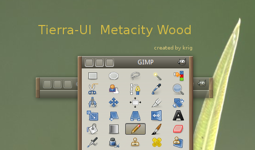Tierra-UI Metacity-wood