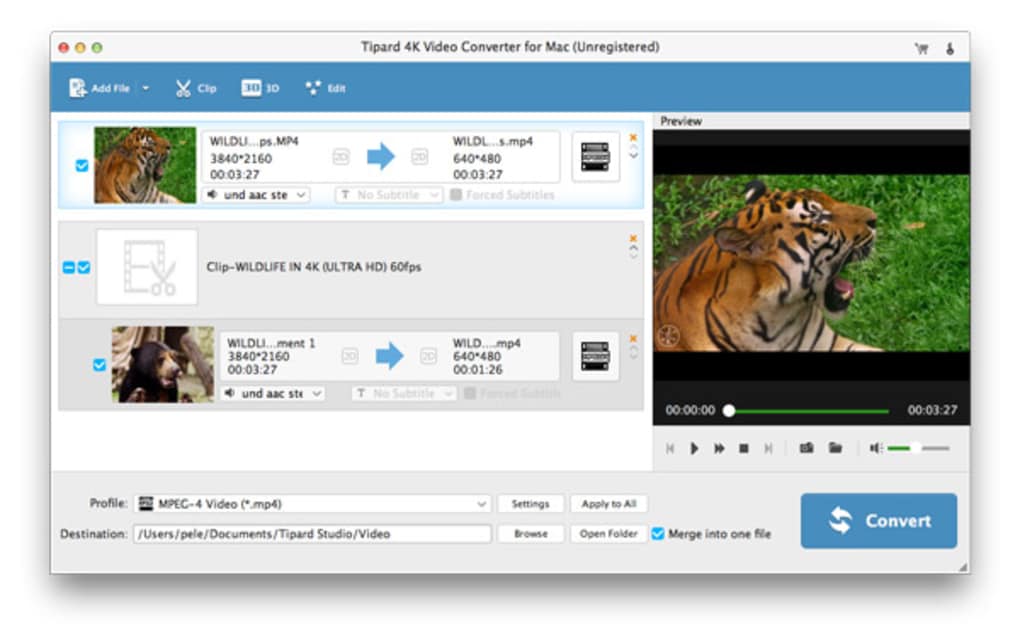 Tipard 4K Video Converter for Mac