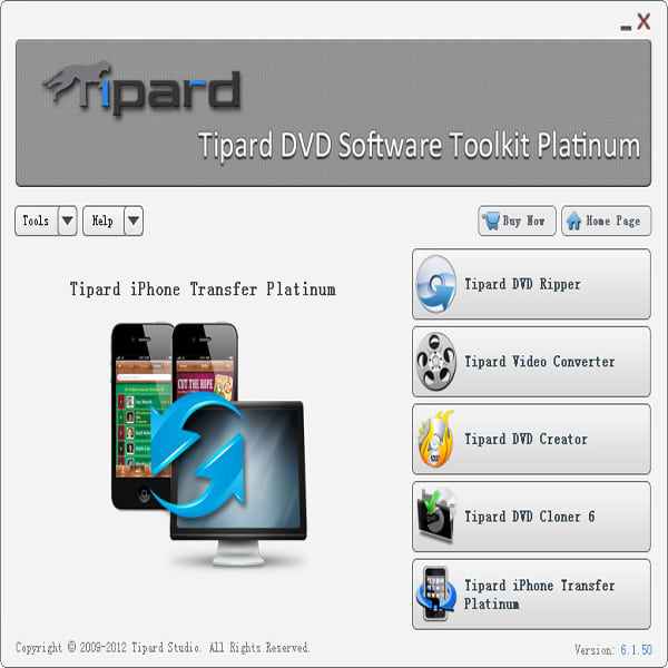 Tipard DVD Software Toolkit Platinum