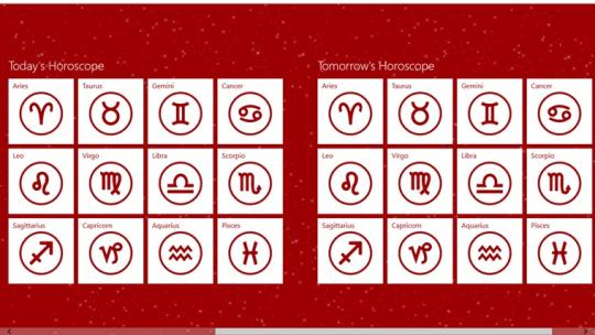 Today's Horoscope for Windows 8