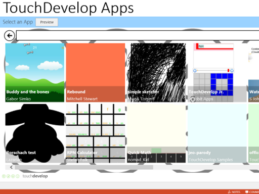 TouchDevelop Web App for Office Mix