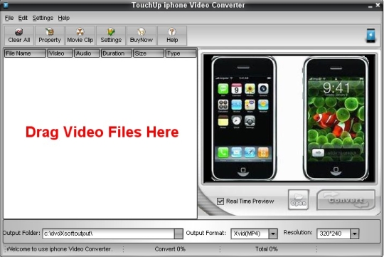 TouchUp iPhone Video Converter