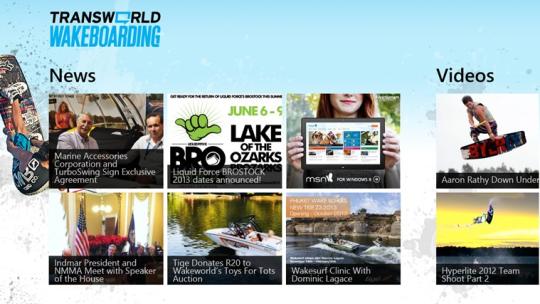 Transworld Wakeboarding for Windows 8