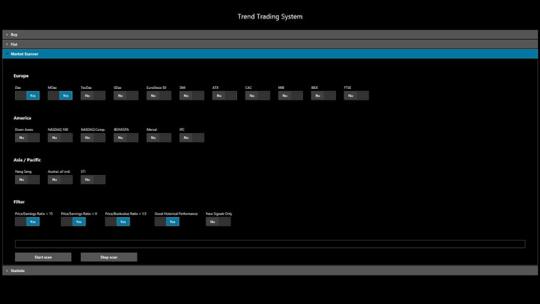 Trend Trading System for Windows 8