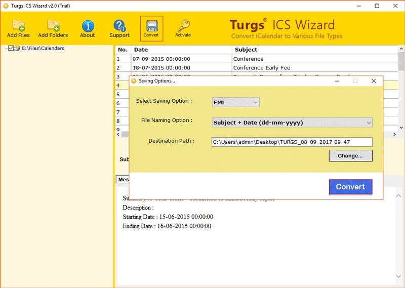 Turgs ICS Wizard