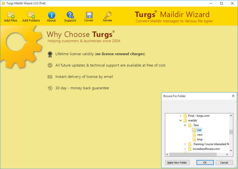 Turgs Maildir Wizard