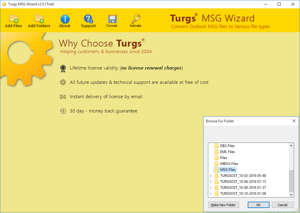 Turgs MSG Wizard