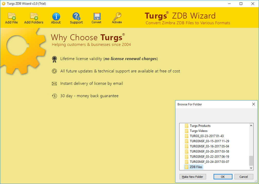 Turgs ZDB Wizard