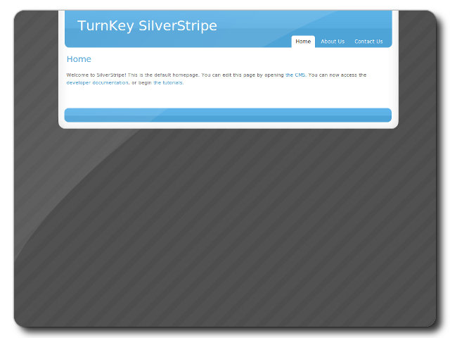 TurnKey SilverStripe Live CD