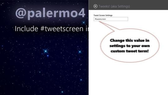 TweetScreen for Windows 8
