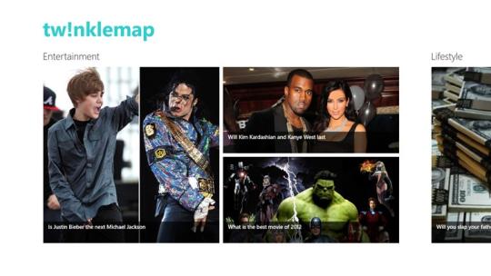 TwinkleMap for Windows 8