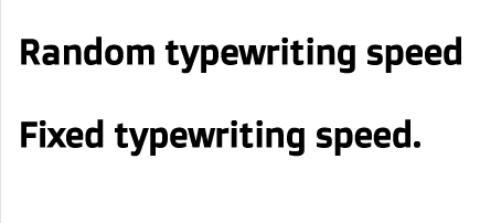 Typewriter JS