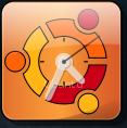 Ubuntu theme for clock screenlet