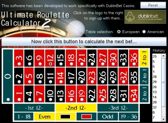 Ultimate Roulette Calculator