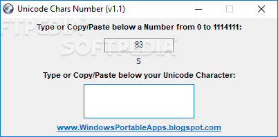 Unicode Chars Number