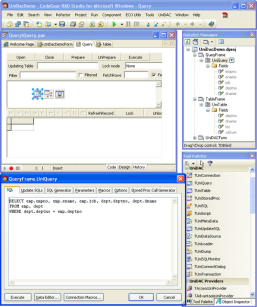 Universal Data Access Components Unicode for Delphi, C++Builder, and RAD Studio 2007