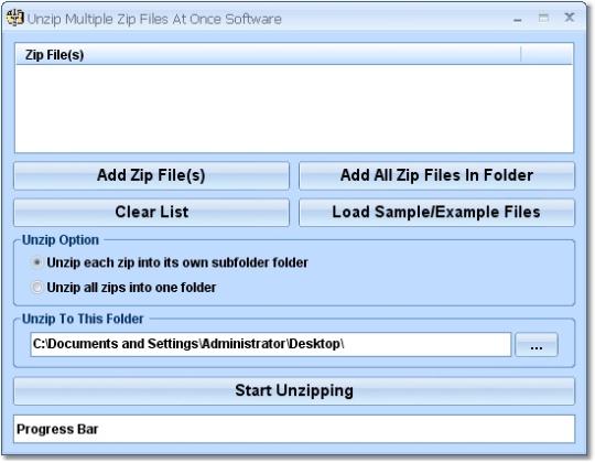 Unzip Multiple Zip Files At Once Software