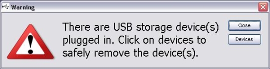 USB Alert
