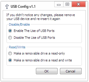 USB Configuration