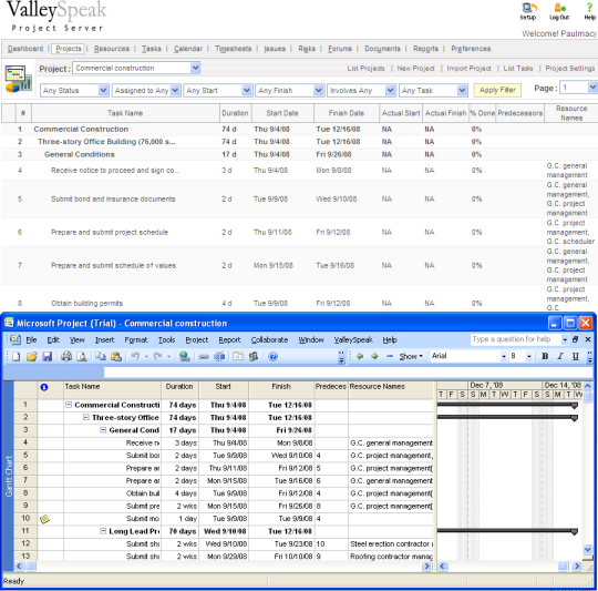ValleySpeak Project Server