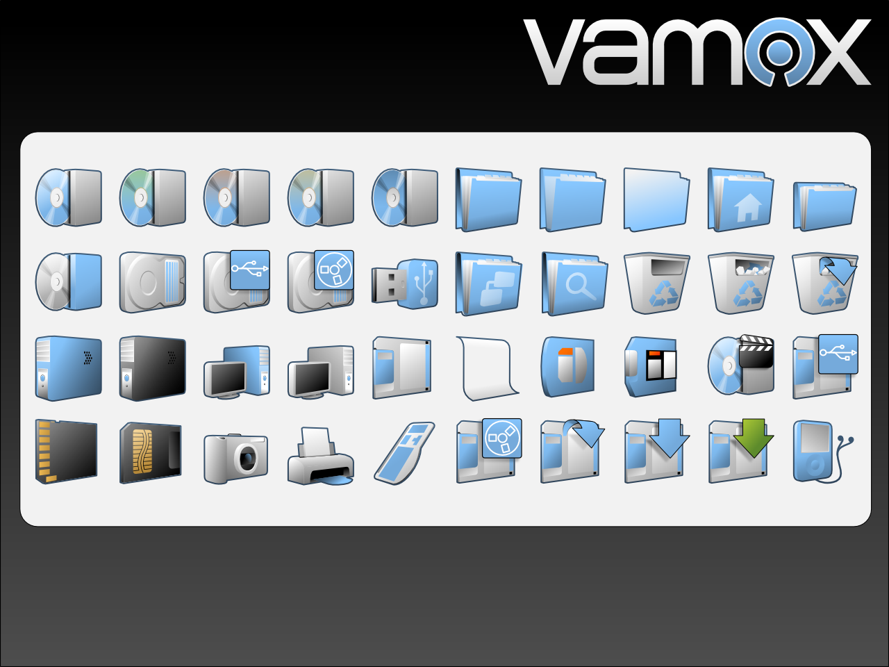Vamox Icon Theme