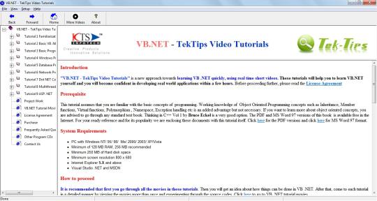 VB.NET - TekTips Video Tutorials