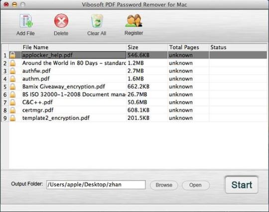 Vibosoft PDF Password Remover for Mac
