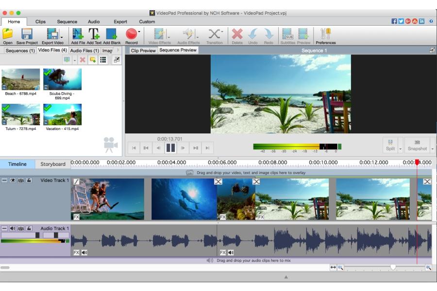 VideoPad Masters for Mac