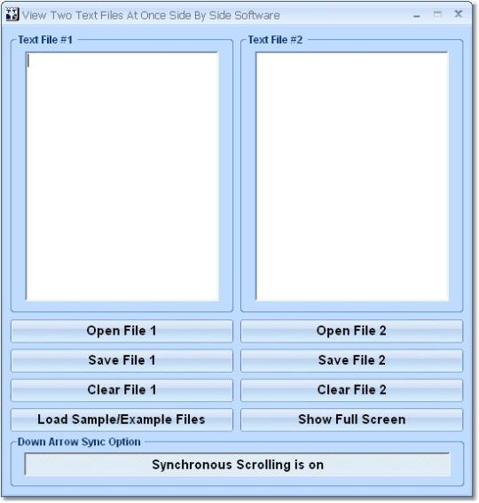 View Two Text Files At Once Side By Side Software