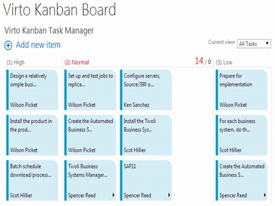 Virto SharePoint Kanban Board Web Part