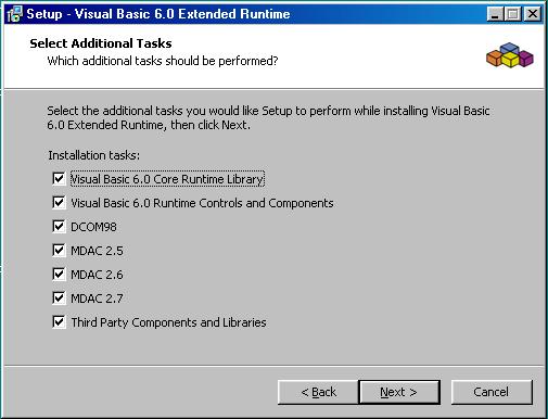 Visual Basic 6.0 Extended Runtime
