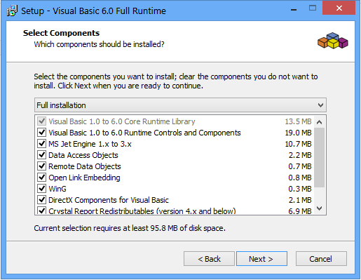 Visual Basic 6.0 Full Runtime