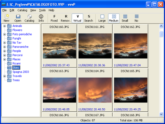 vvvP (Virtual Volumes View, Photo Edition)