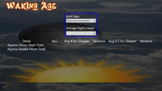 Waking Age for Windows 8