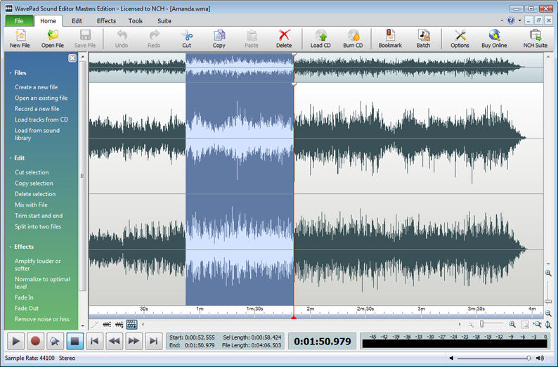 WavePad Audio and Music Editor Pro