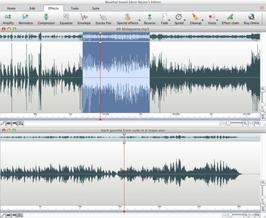 Wavepad Free Audio Editor