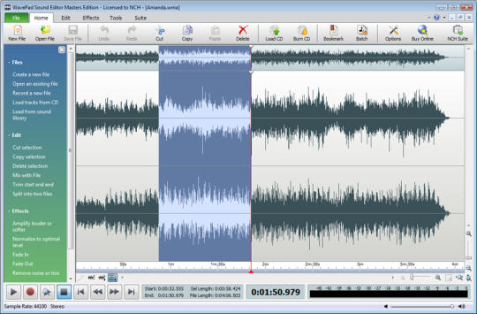 WavePad Sound Editor Masters Edition