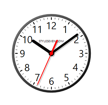 Web Clock-7