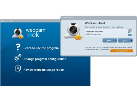 Вебкамс. Webcam Locker. STERJO Firefox passwords changed.
