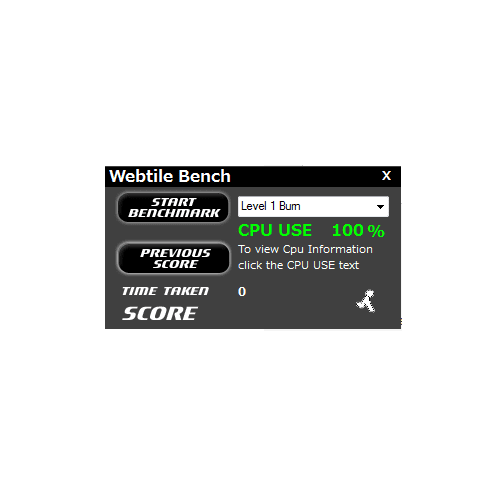 Webtile CPU Benchmark