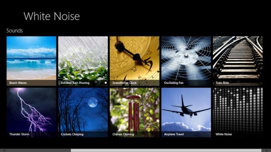 White Noise for Windows 8
