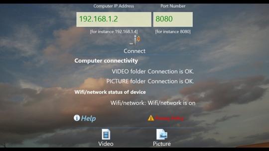 Wifi Streaming for Windows 8