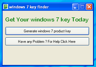 Windows 7 Key Finder