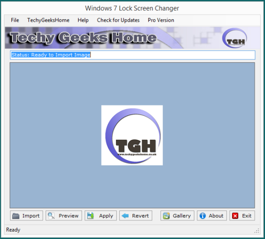 Windows 7 Lock Screen Changer