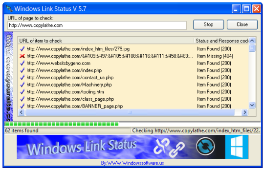 Windows Link Status