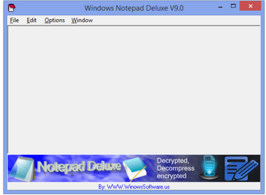 Windows Notepad Deluxe
