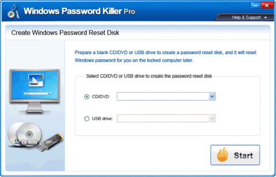 Windows Password Killer Professional